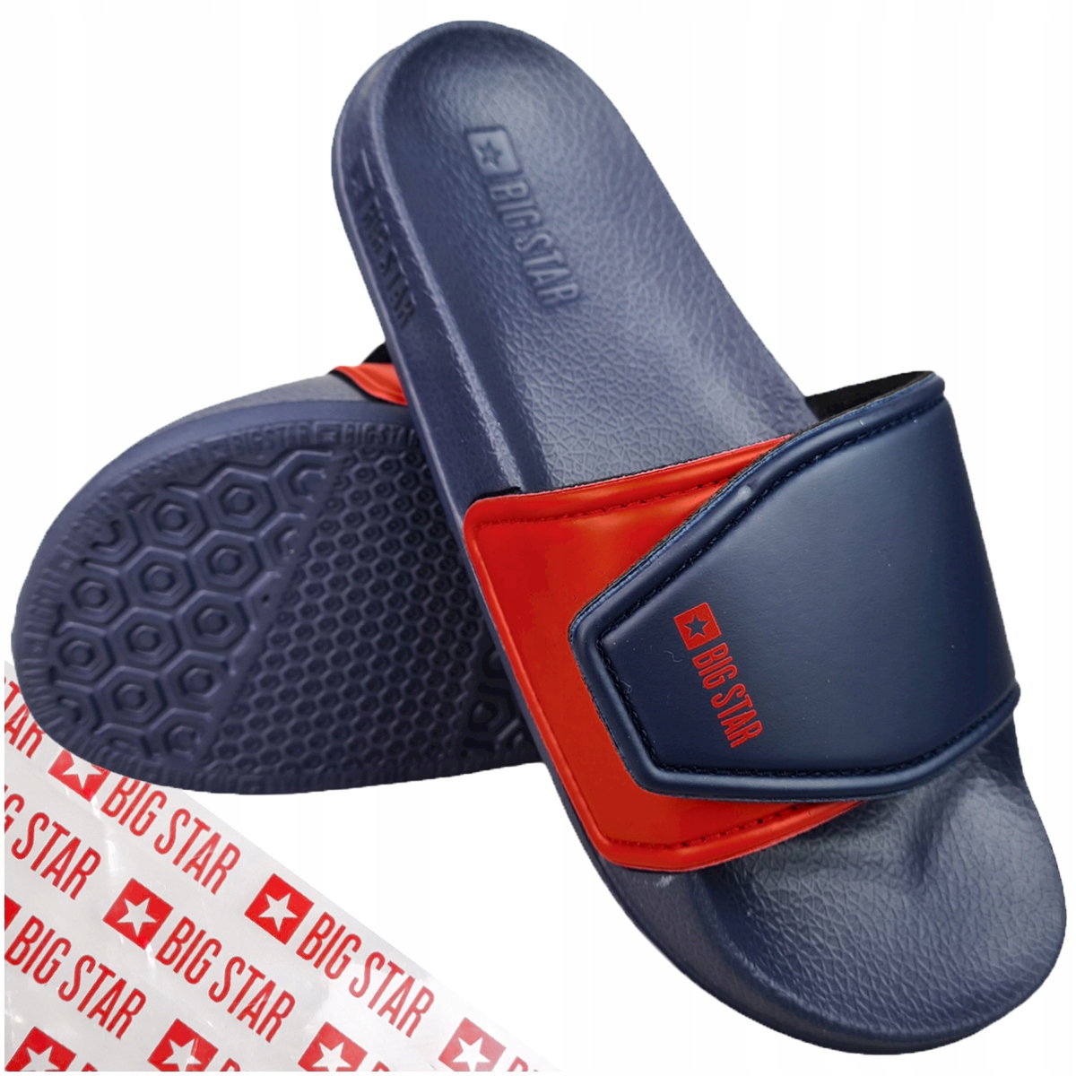 

Klapki Big Star dziecięce na rzepy JJ374351 34