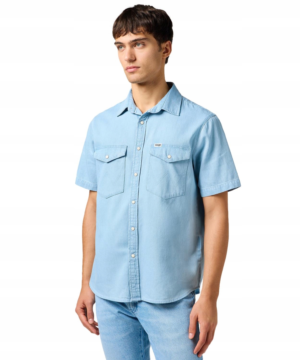 Košile Wrangler Ss Western Shirt 112362749 Superfade M