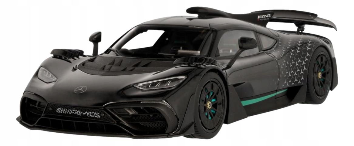 Mercedes Model auta 1:18 Amg One Black C298