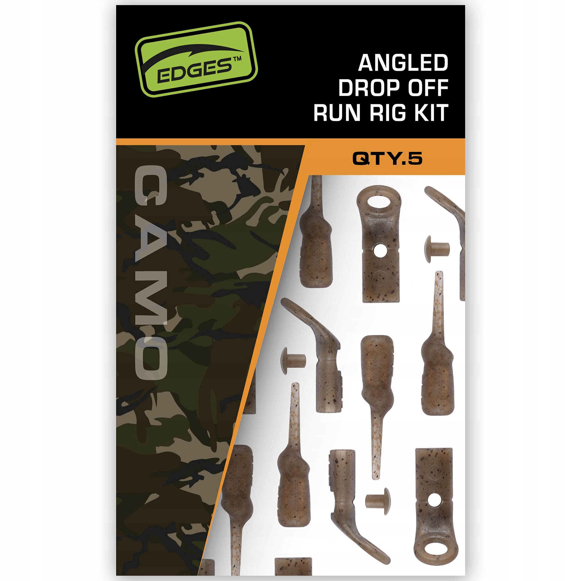 Zestaw Do Drop Off Fox Edges Camo Angled Drop off run rig kit