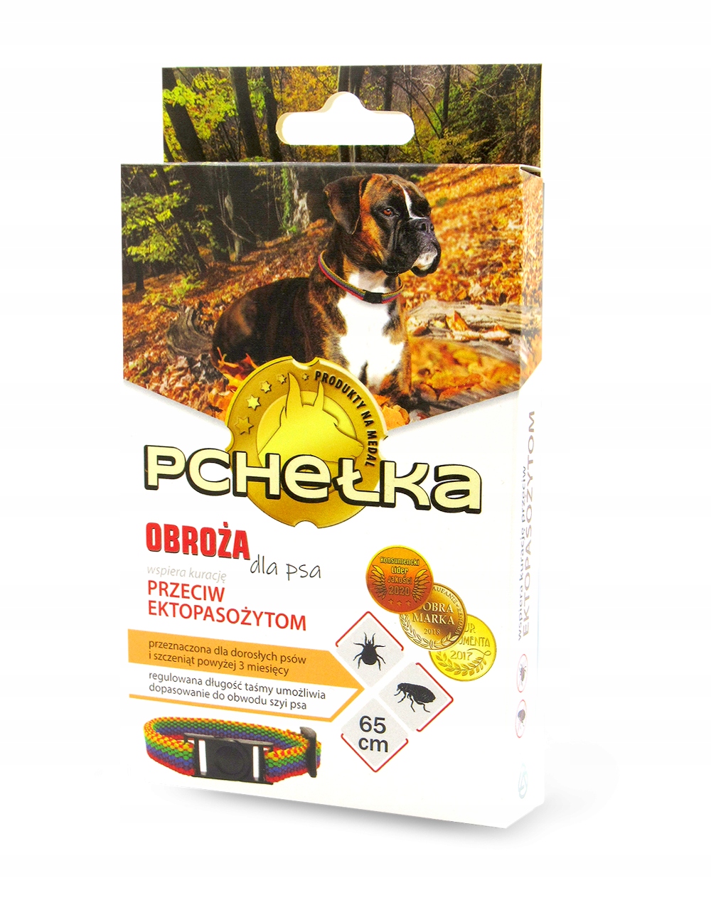 

Pchełka Obroża na pchły/kleszcze dla psa 65cm