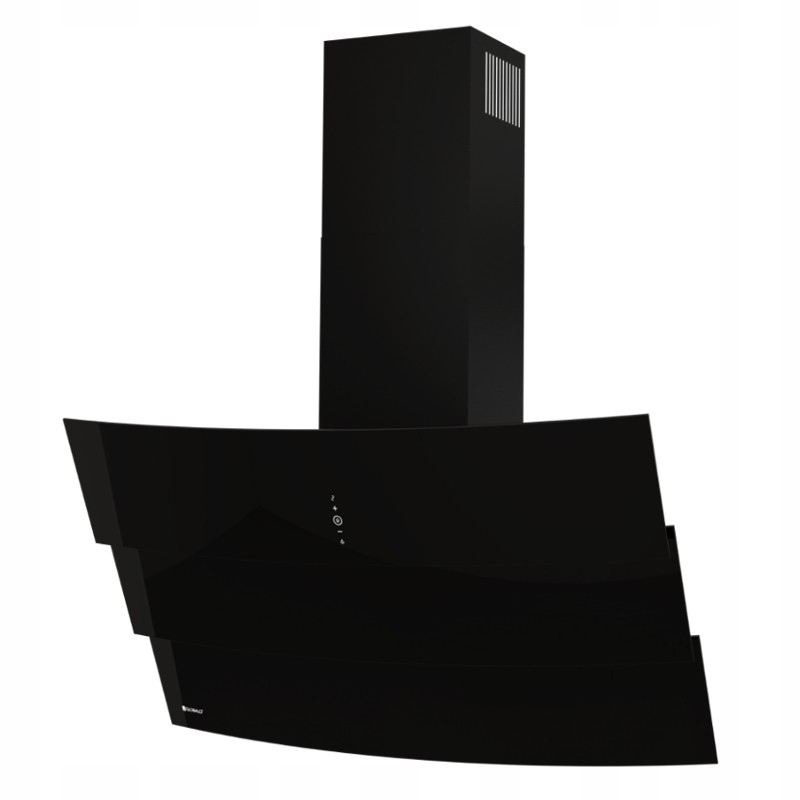 Okap ścienny Globalo Vintio 90.2 Black 720 m3/h