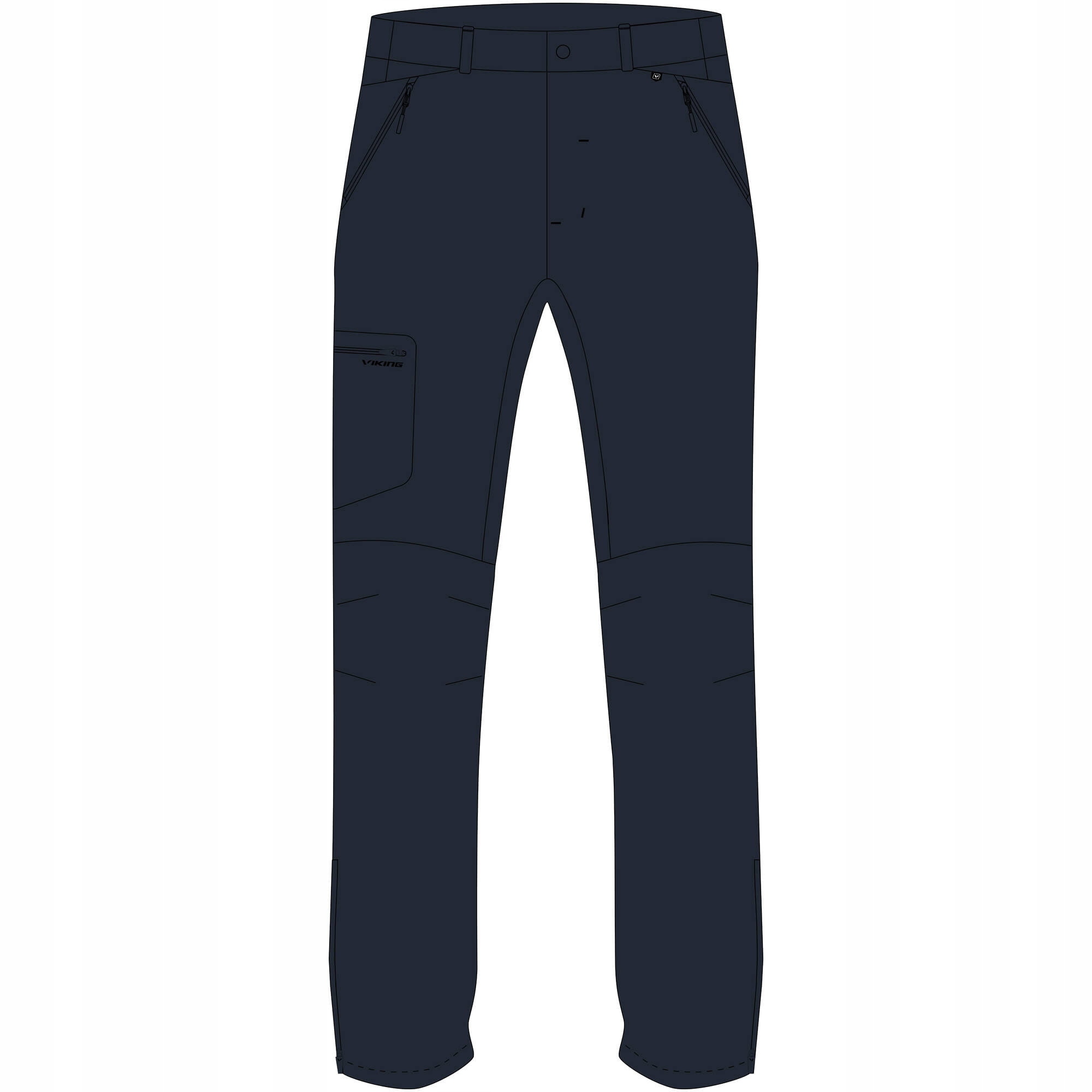 Pánské kalhoty Viking Expander Man tmavě modré
