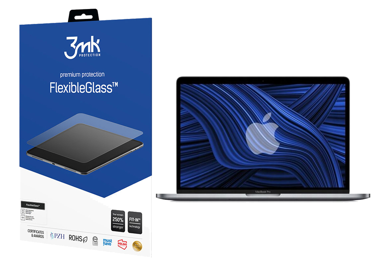 Szkło hybrydowe 3MK do Macbook Pro 16" M1/M2/M3/M4/M5 2021-2026 Fg