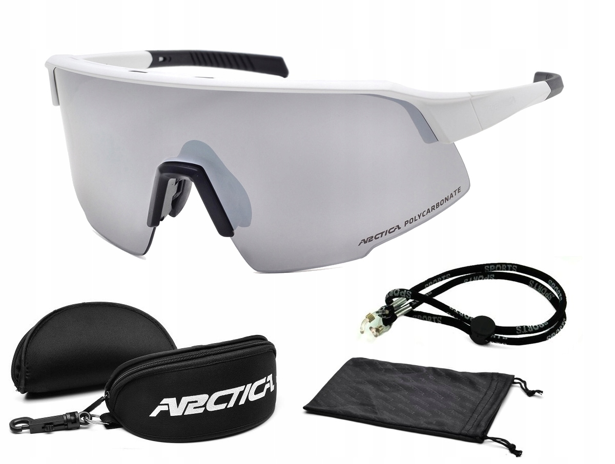

Arctica Okulary Sportowe S-340A Rower Duże Szkło