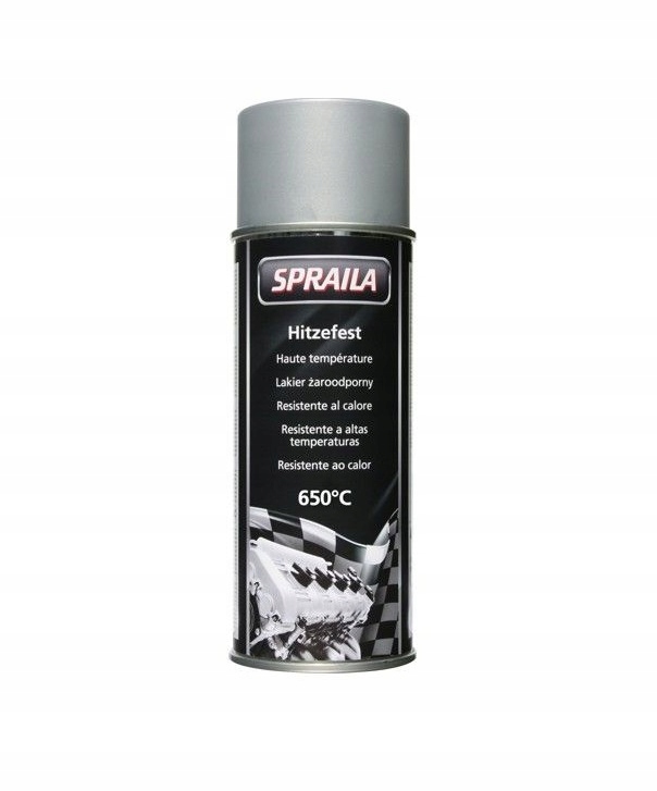 

Spraila Lakier Spray Żaroodporny 650C Srebrny
