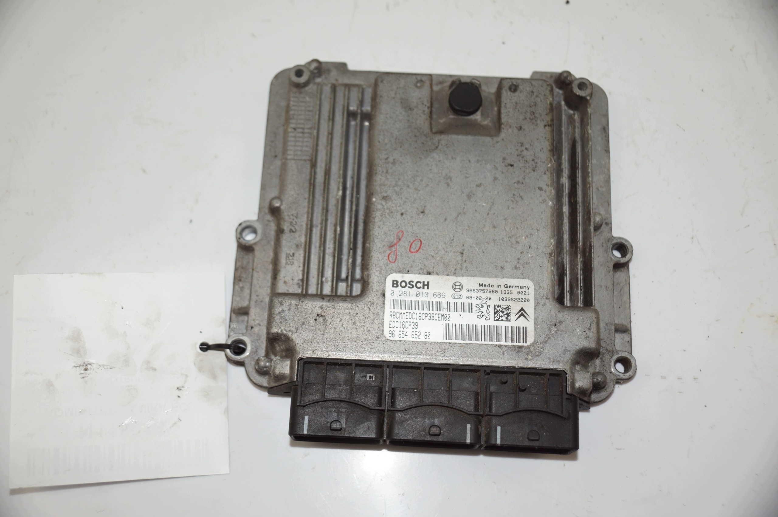 computer motore ECU 9665465280 2.2HDI CITROEN C-CROSSER