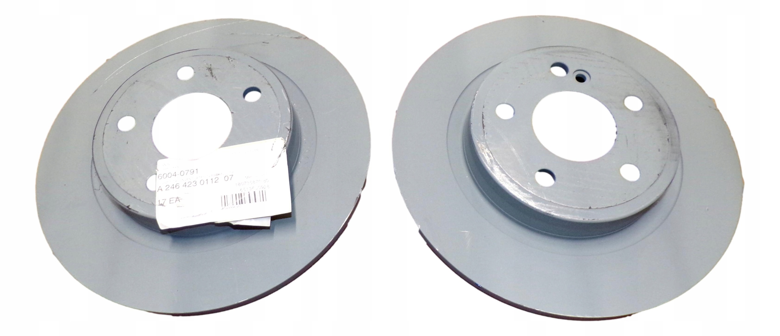 Mercedes Cla Gla W176 W242 W246 Kotouče zadní 2ks Oe