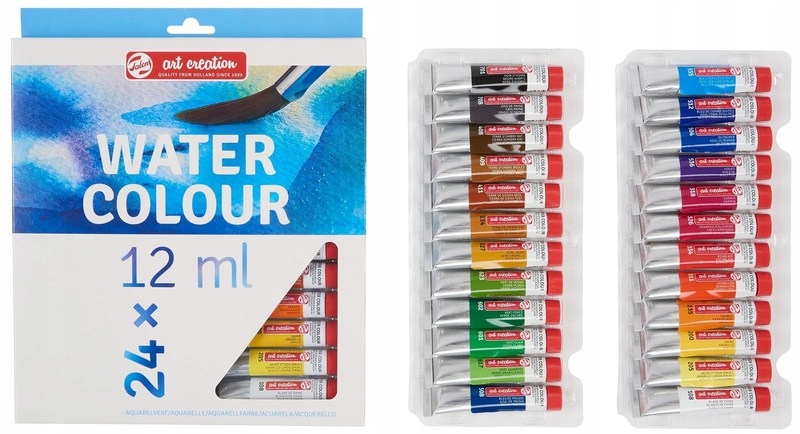Akvarelové barvy 24-kol 12ml Art Creation, Talens