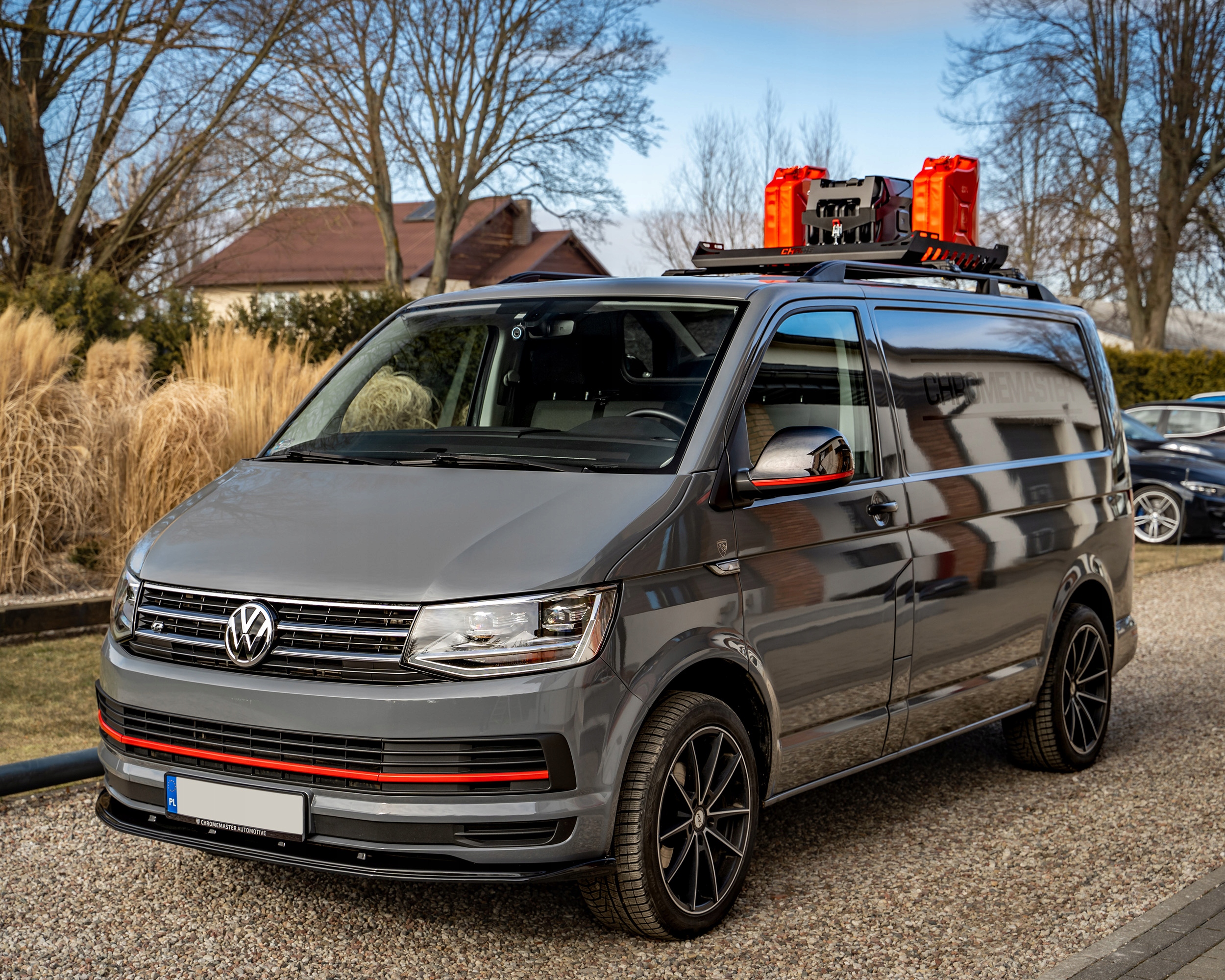 Relingi dachowe Volkswagen VW T5 Transporter LONG Producent części Omtec