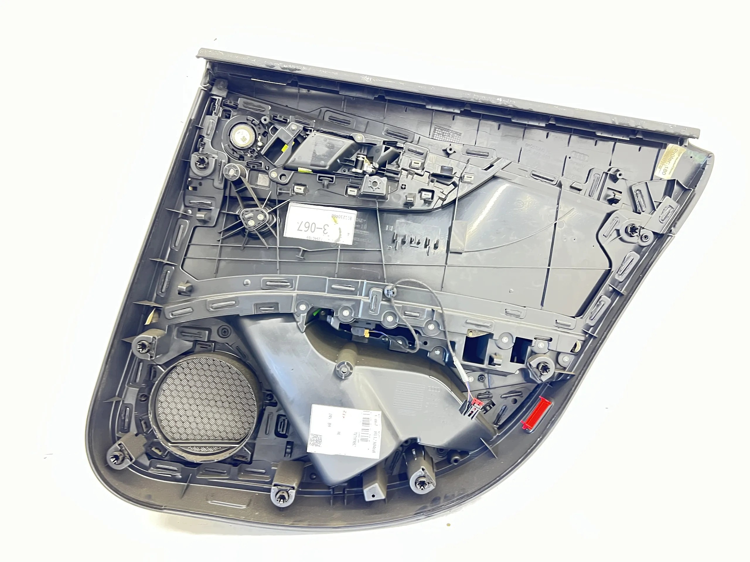 upholstery door rear part left side AUDI A4 B9 8W0867487 leather