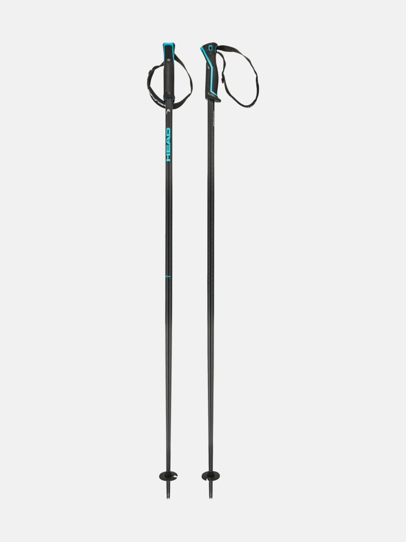 Kije Narciarskie Head Frontside czarno-niebieskie dł. 135cm