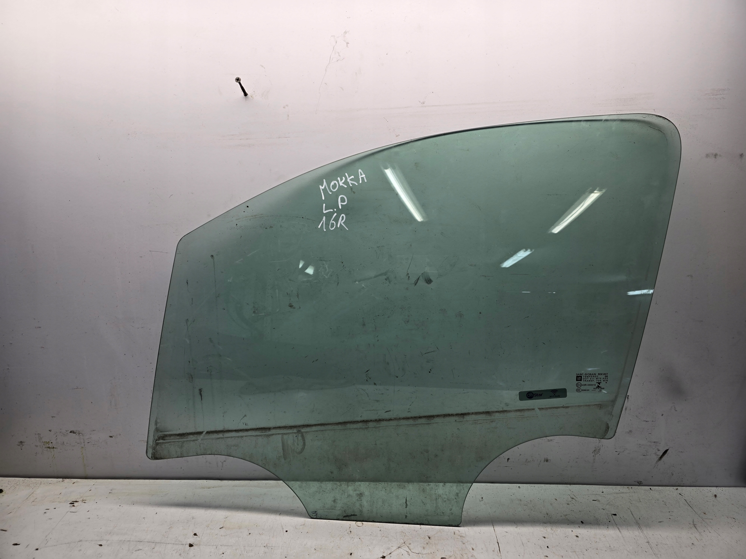 OPEL MOKKA window door left front left front DUZA 16