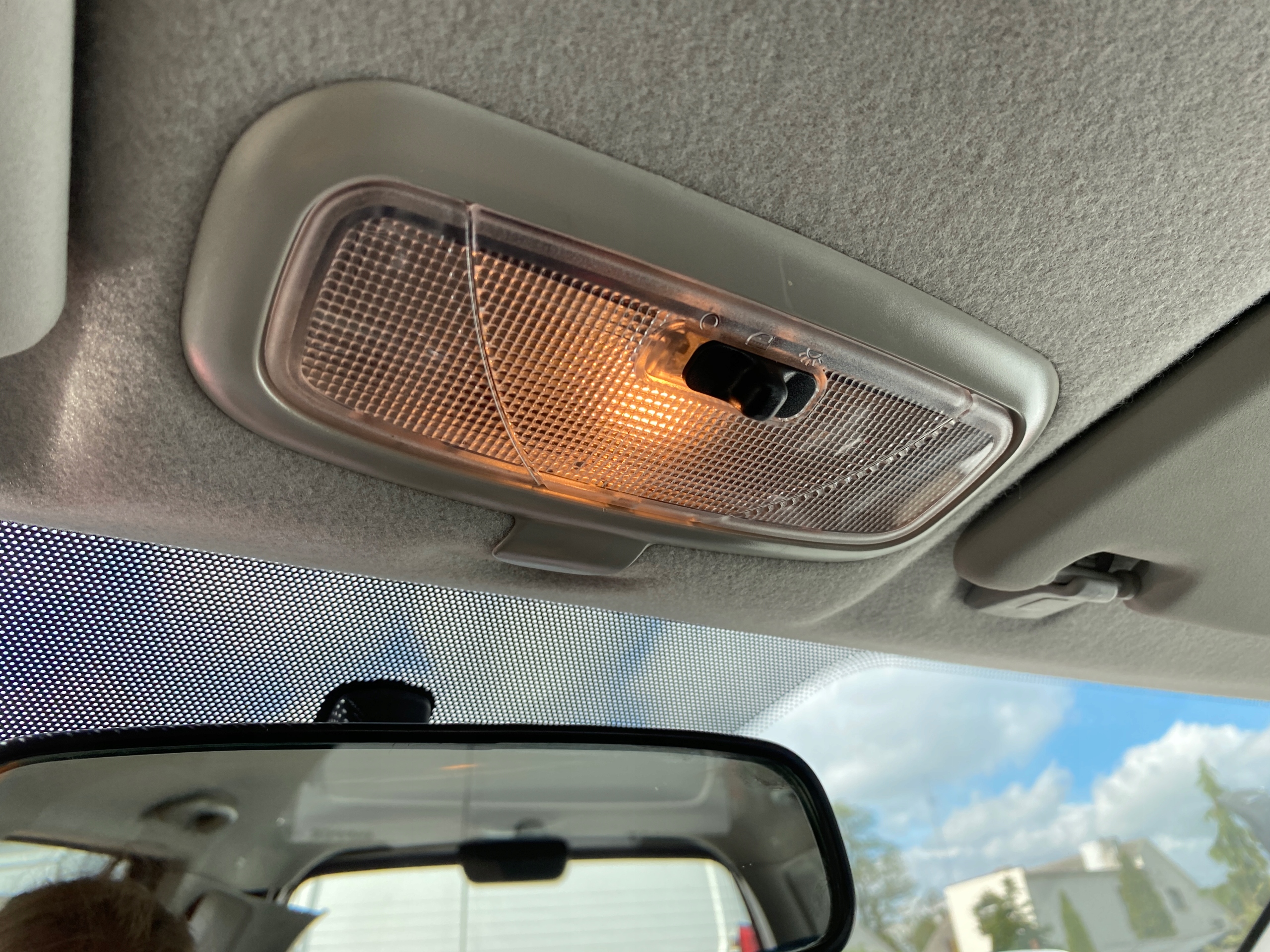 light inner OSWIETLENIE cabs SUFITOWE Mazda 2 1 and FL 02-07