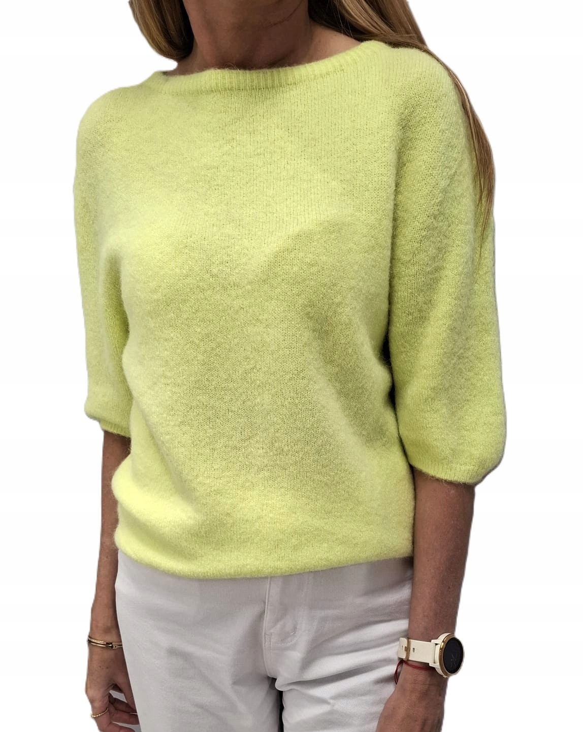 Lemonada Svetr Baby Alpaka Zelený Limetkový New