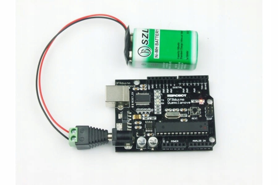 Adapter Wtyk DC 5.5x2.1mm męski do Arduino Model P11070701