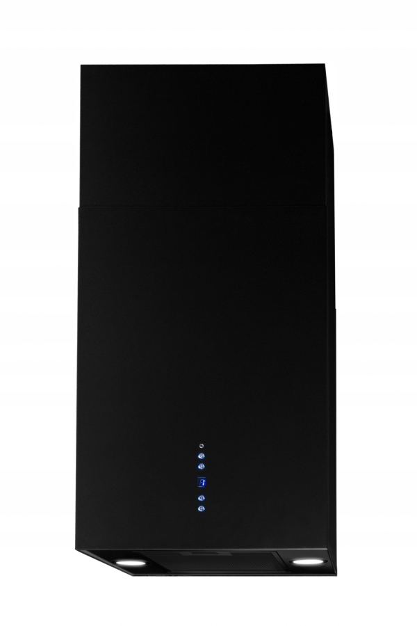 OKAP WYSPOWY KUCHENNY TOFLESZ SANDY CZARNY MATOWY Model Sandy