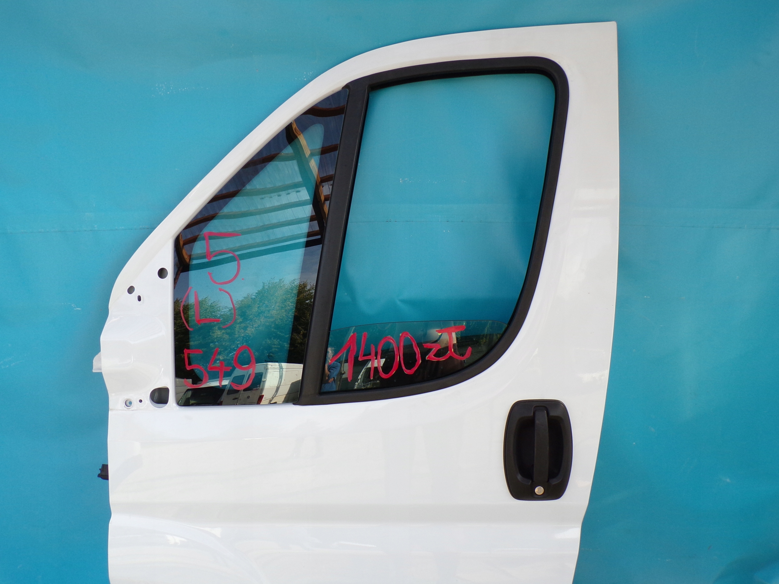 DUCATO JUMPER BOXER 2017- door front left front colour 549 do ZALOZENIA