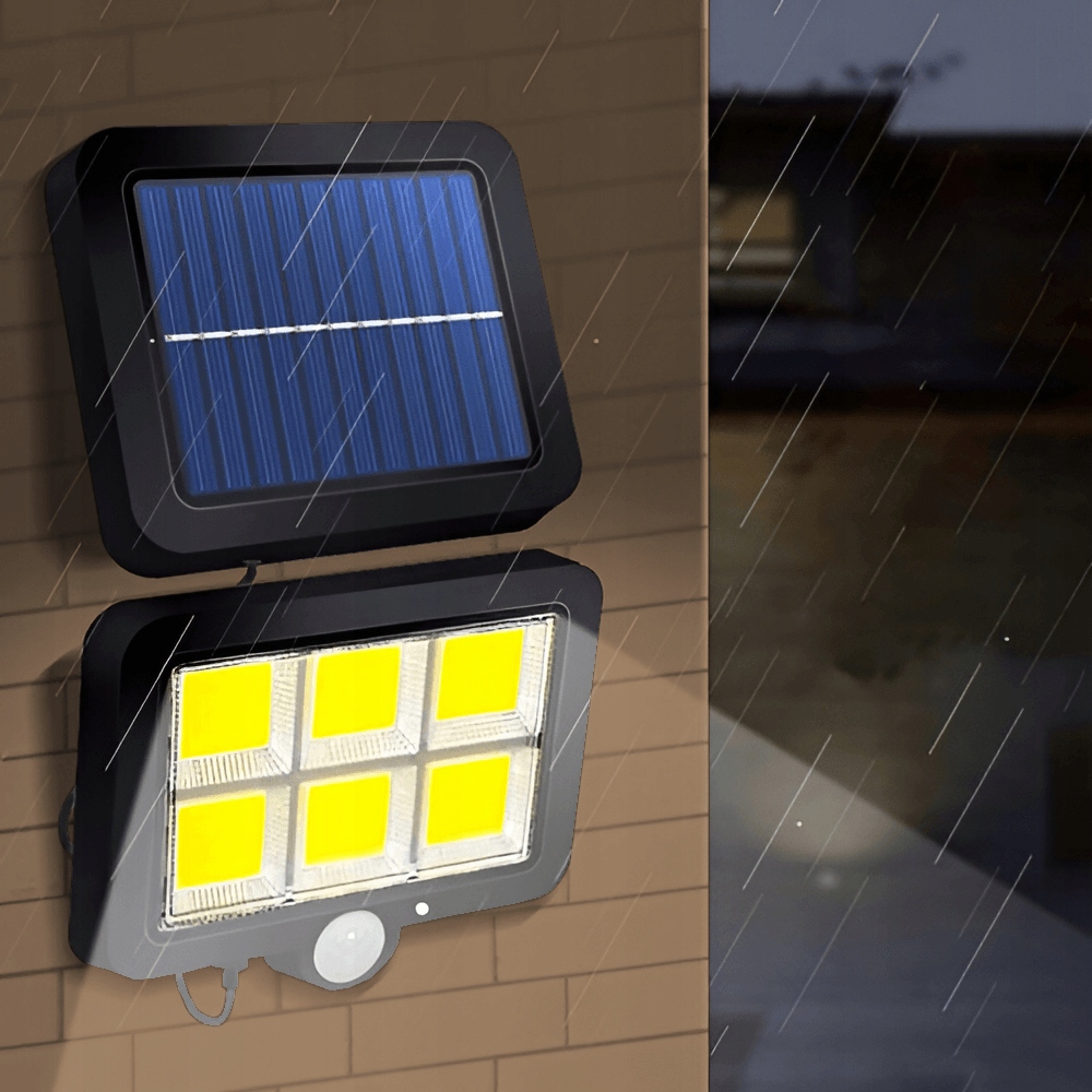 Lampa Solarna Halogenowa Czujnik Ruchu 100 LED + Pilot + Zestaw Montażowy Kod producenta SL-F120 100 LED