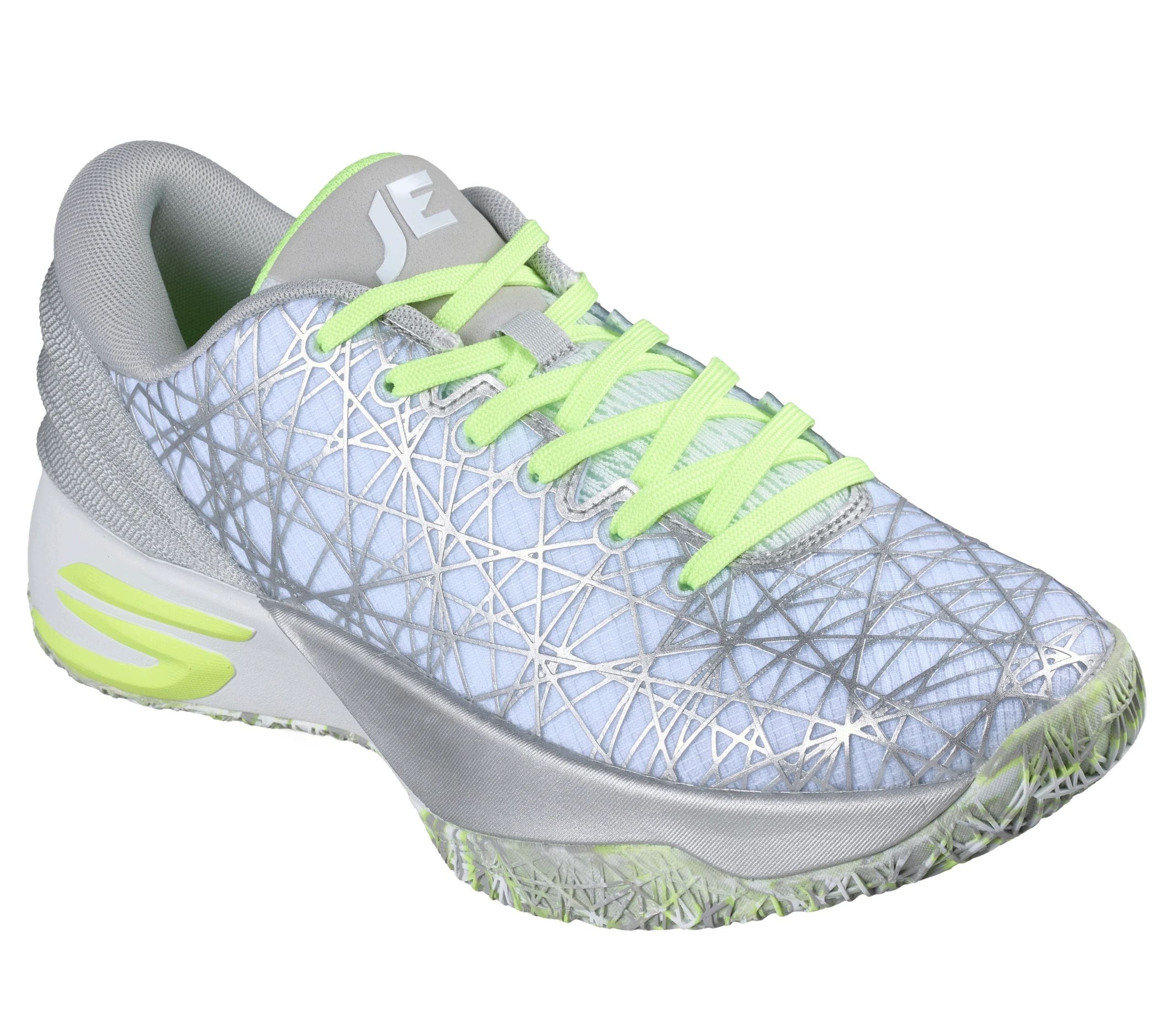 Buty męskie do koszykówki Skechers Skx JE1 biało/srebrne 253030 Wsl