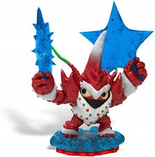 SKYLANDERS TRAP TEAM WINTERFEST LOB STAR TRAP MASTER FIGÚRKA VODY
