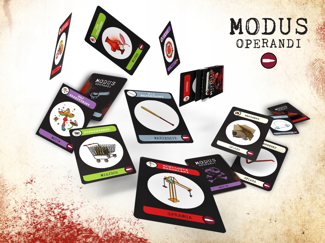 Detektyw MODUS OPERANDI Mroczne Podziemie DETEKTYWISTYCZNA GRA IMPREZOWA Nazwa Modus Operandi: Mroczne podziemie
