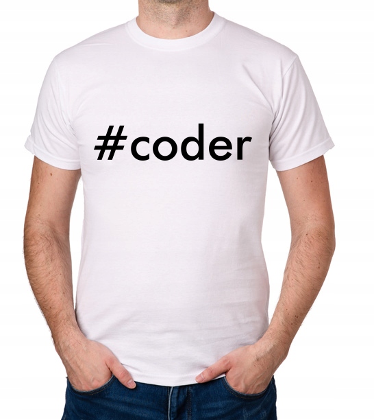 

koszulka #coder prezent