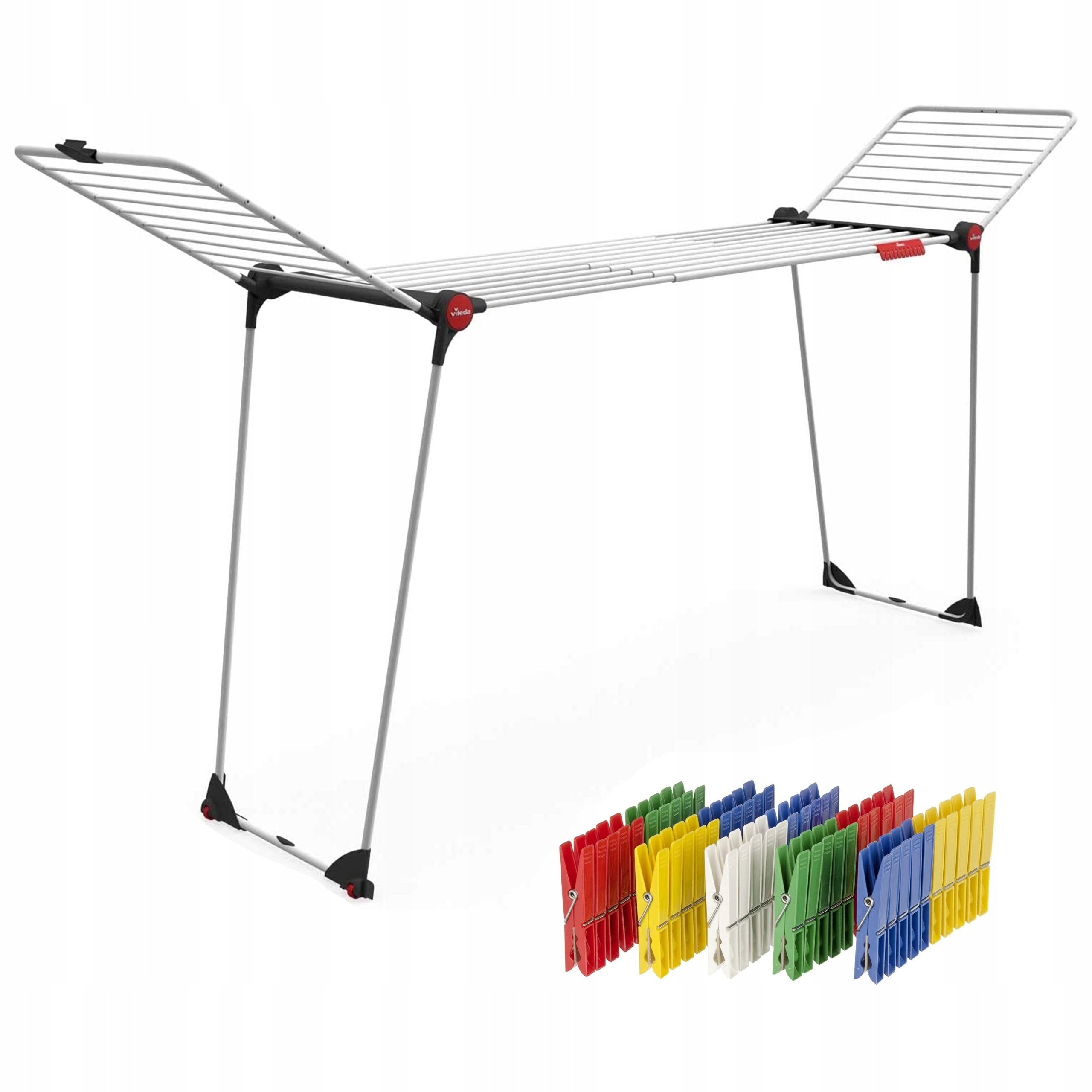 Suszarka Na Pranie Ubrania Vileda Rozsuwana