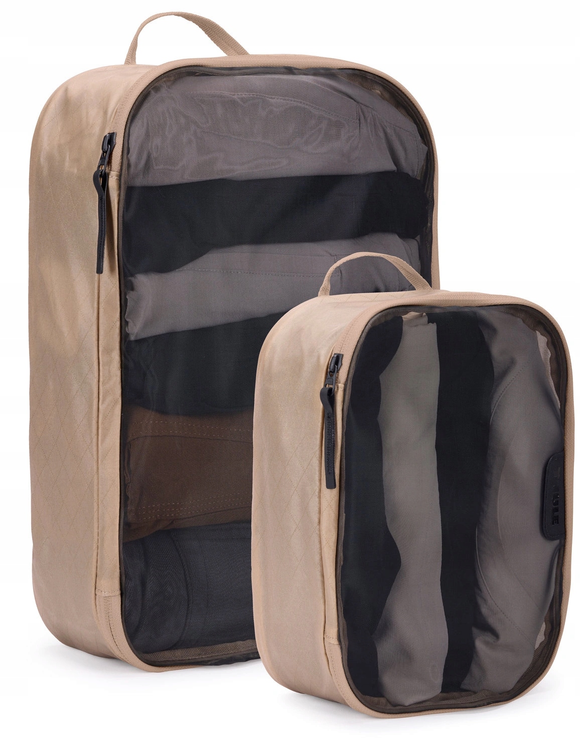 Dva cestovní organizéry Thule Packing Cube Set Gentle beige
