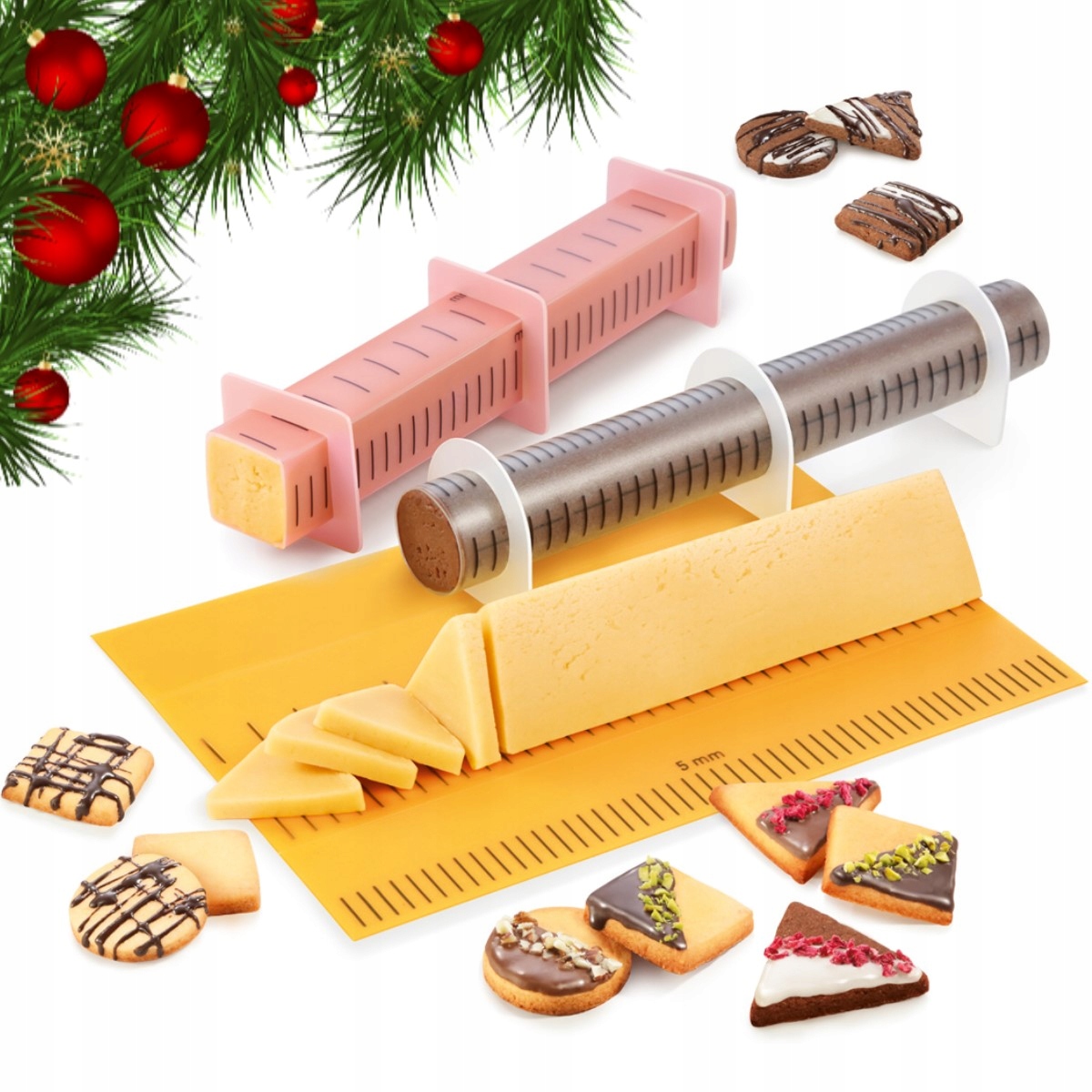 TESCOMA SZABLONY FOREMKI DO CIASTEK PIERNIKÓW 3 EL