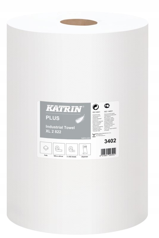 

Katrin Plus Industrial Towel XL 2 rolki 189 3402