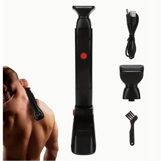 4V1 Holicí Strojek Elektrický holicí strojek na záda a tělo Zastřihovač nabíjení