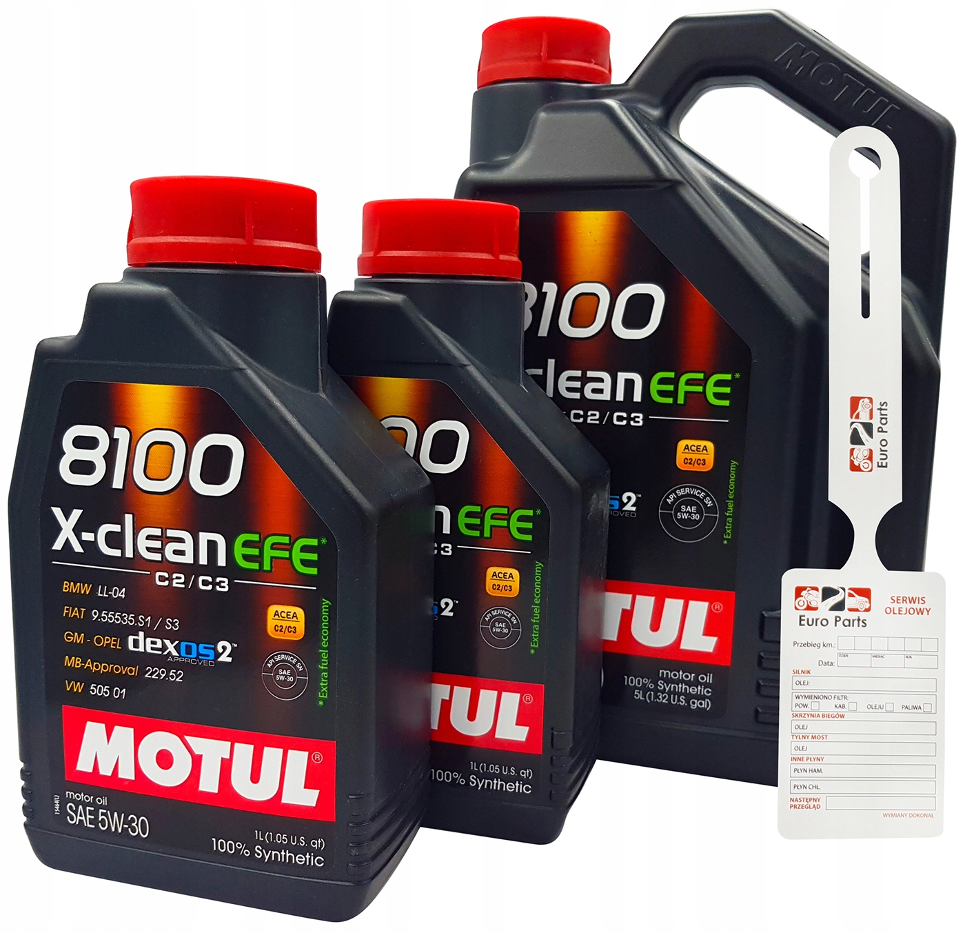 

Motul 8100 X-clean Efe 5W30 MB229.52 LL-04 Gm 7L