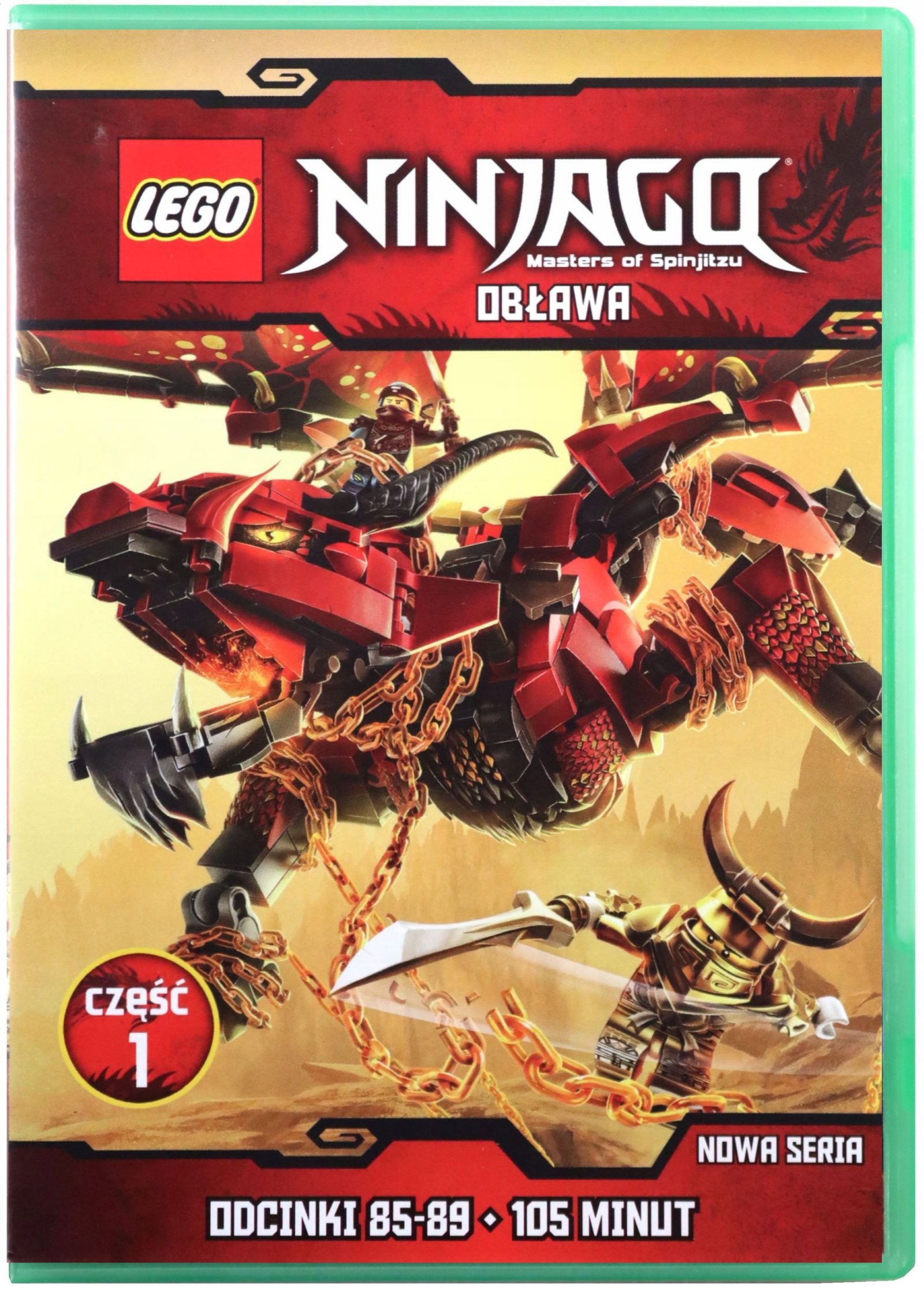 

Lego Ninjago: Obława Część 1 (odcinki 85-89) (DVD)