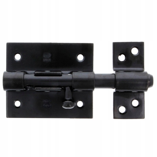 

Zasuwa Zasuwka Rygiel Blokada Czarna 70mm mod.454