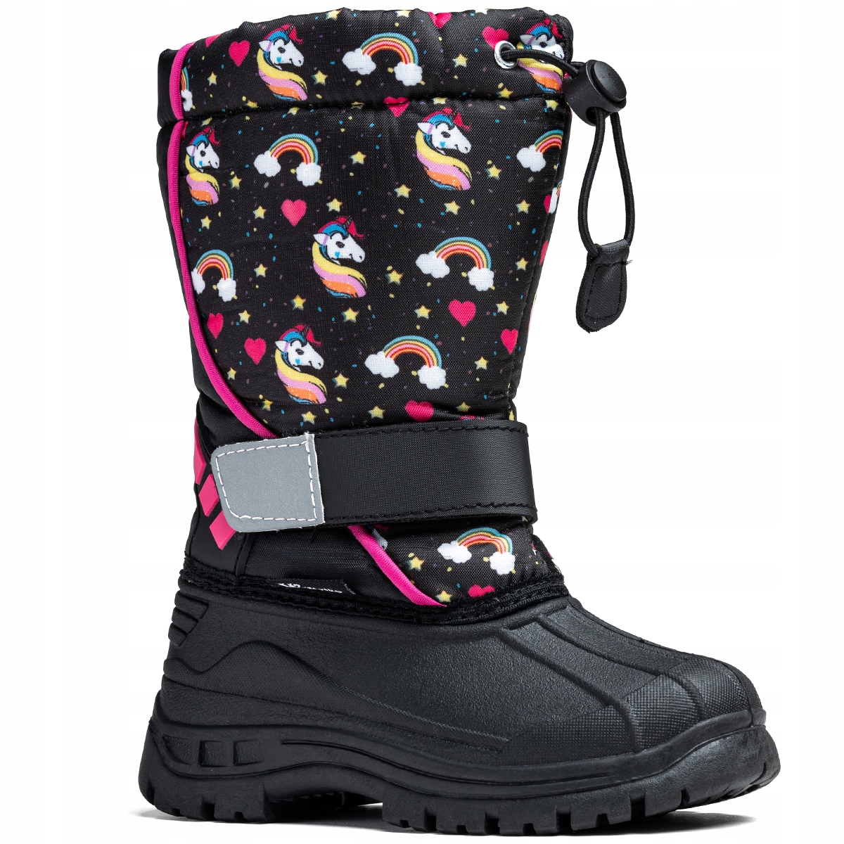 Śniegowce na rzep wygodne OCIEPLANE wełna lekkie ze ściągaczem Wojtyłko 30