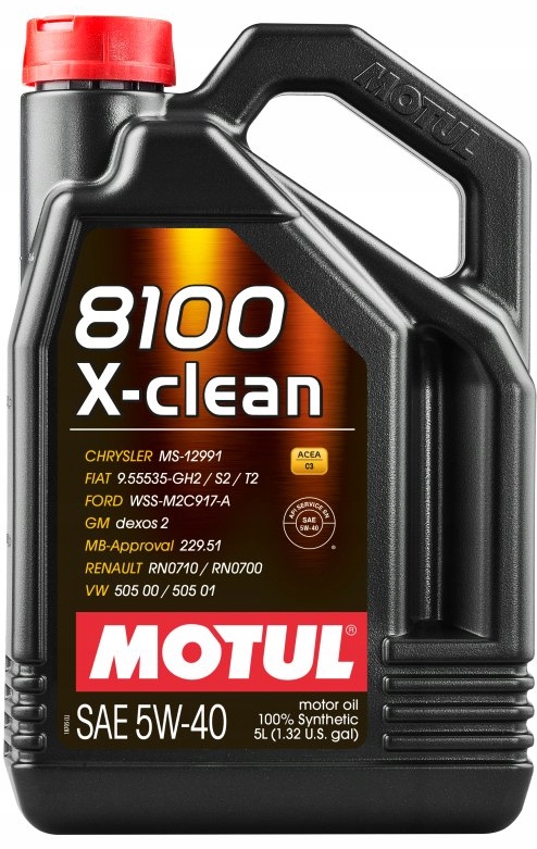 Motul 8100 X-clean 5W40 C3 5L