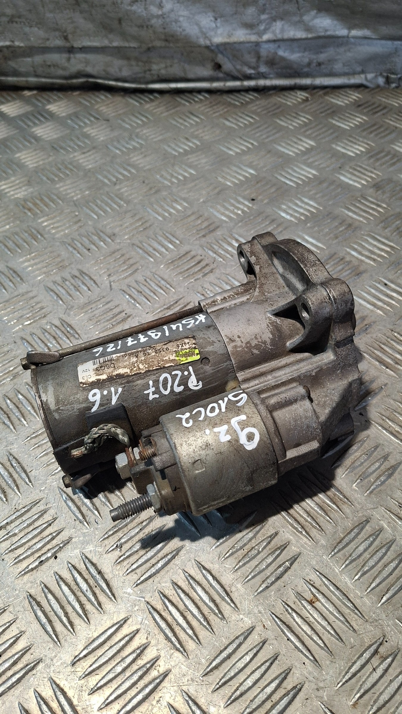 starter 9z. PEUGEOT 207 1.6