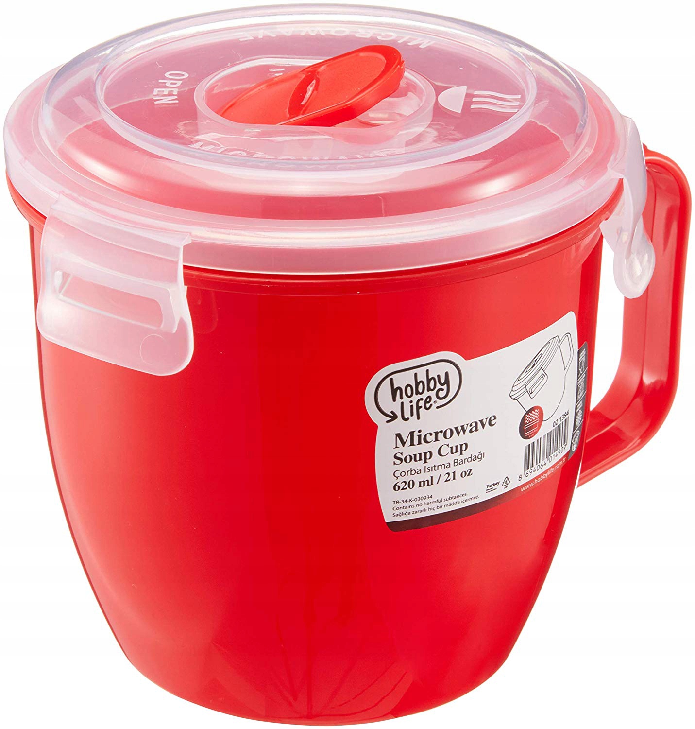 

Kubek Pojemnik Na Zupę Żywność Do Mikrofali 620ML