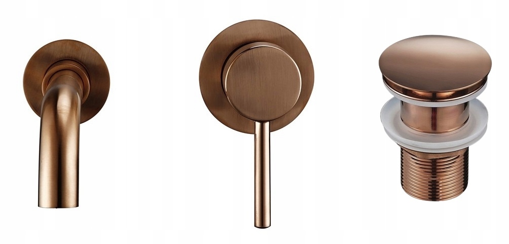 Podomietková umývadlová batéria Medená Klik Premium