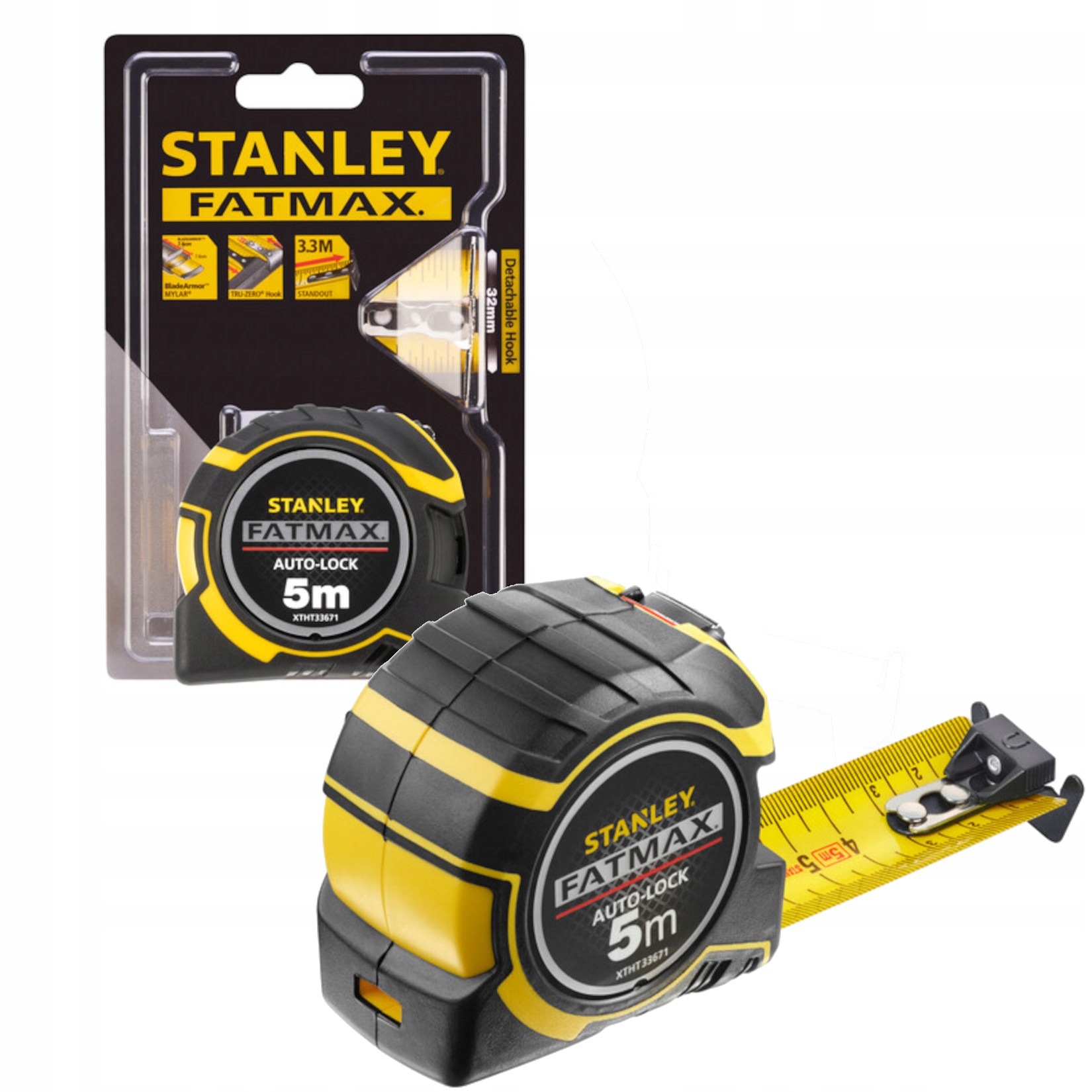 Svinovací metr Stanley 5 m XTHT0-33671