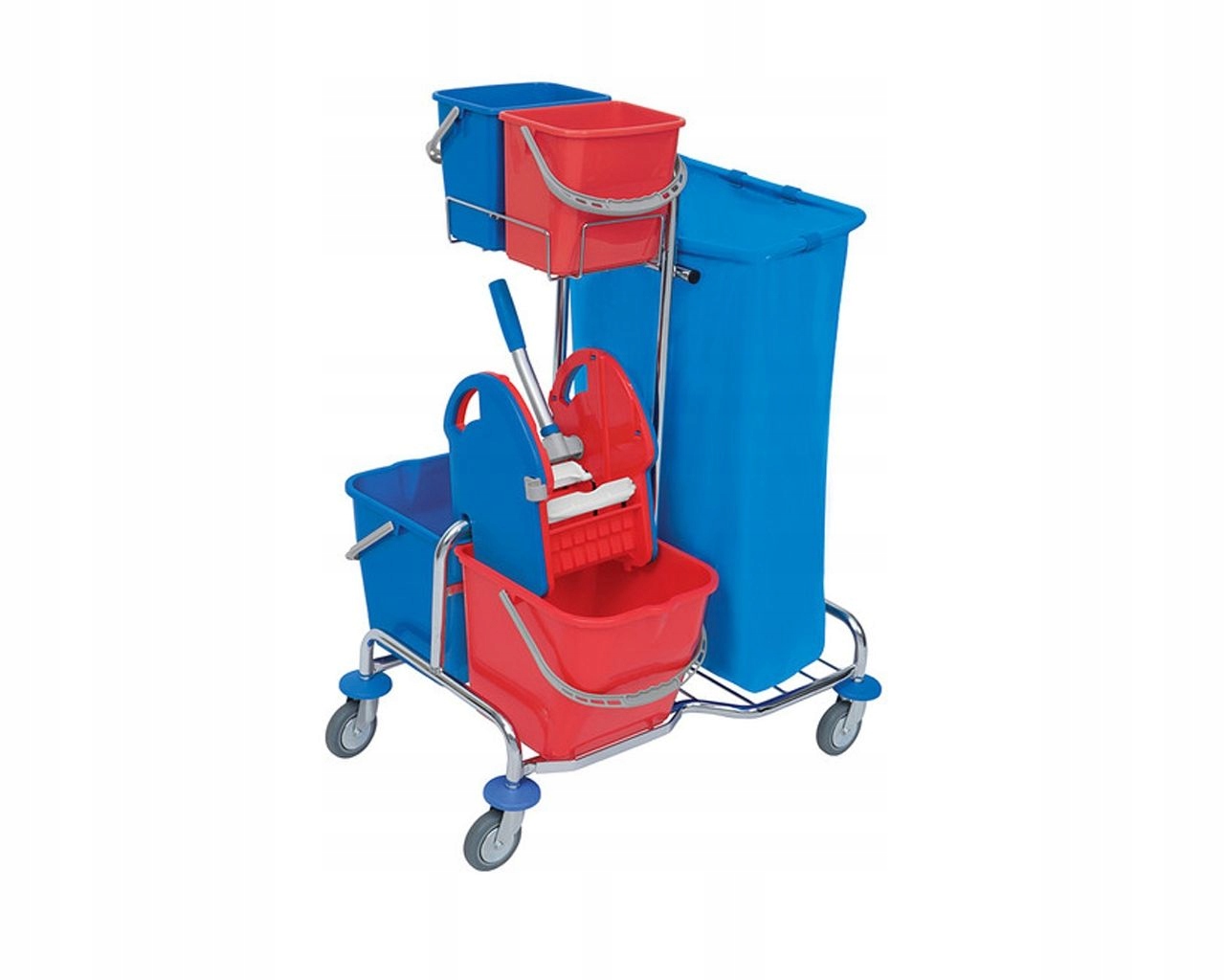 Merida Servisní Vozík Na Kbelíky 2 X 20 L. 2 X 6 L.