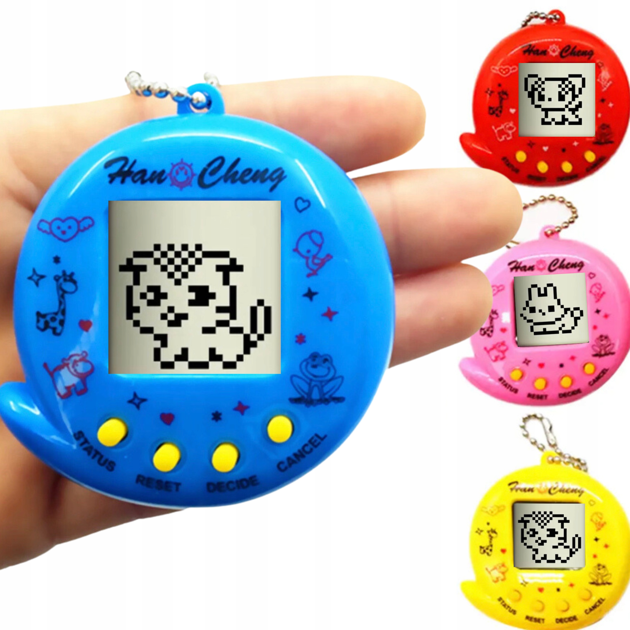 GRA ELEKTRONICZNA ZWIERZĄTKO TAMAGOTCHI TAMAGOCZI EAN (GTIN) 6097224782748