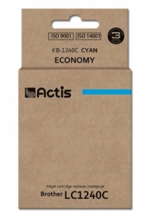 Actis, Tusz do Brother KB-1240C (zamiennik LC1240C) cyan (błękitny)