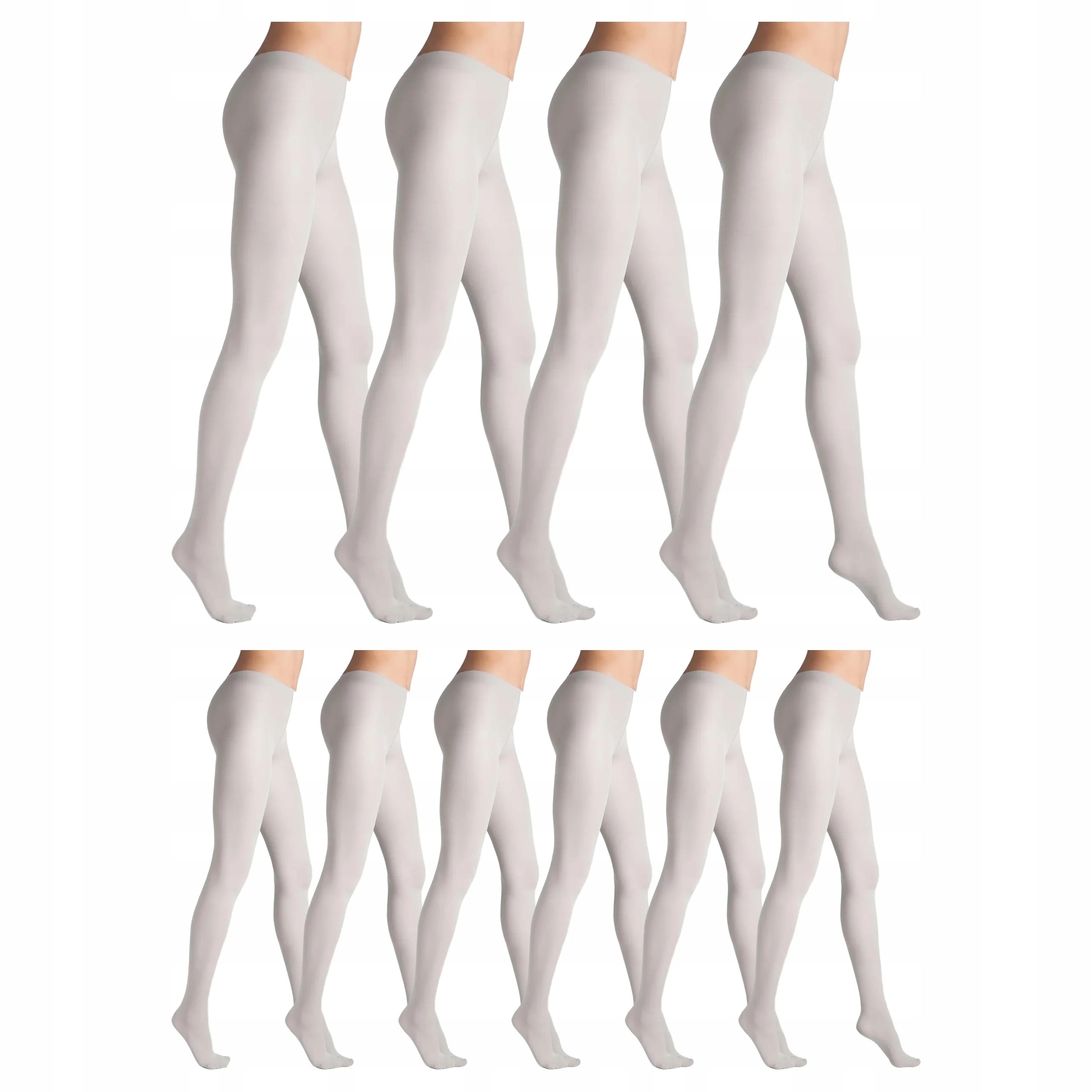 10 x Punčocháče 40 den matné bez kalhotek Tonic Marilyn 3-M Ivory