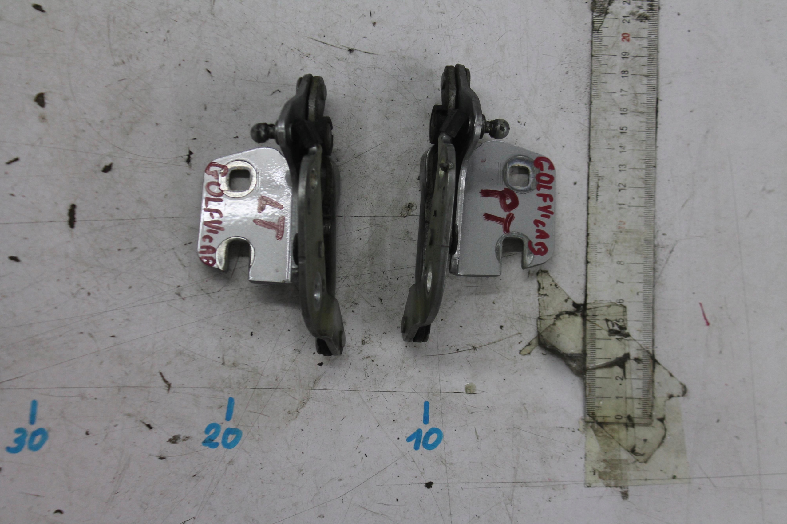 hinge hinges bonnet LB7W VW GOLF VI CABRIO 10-16