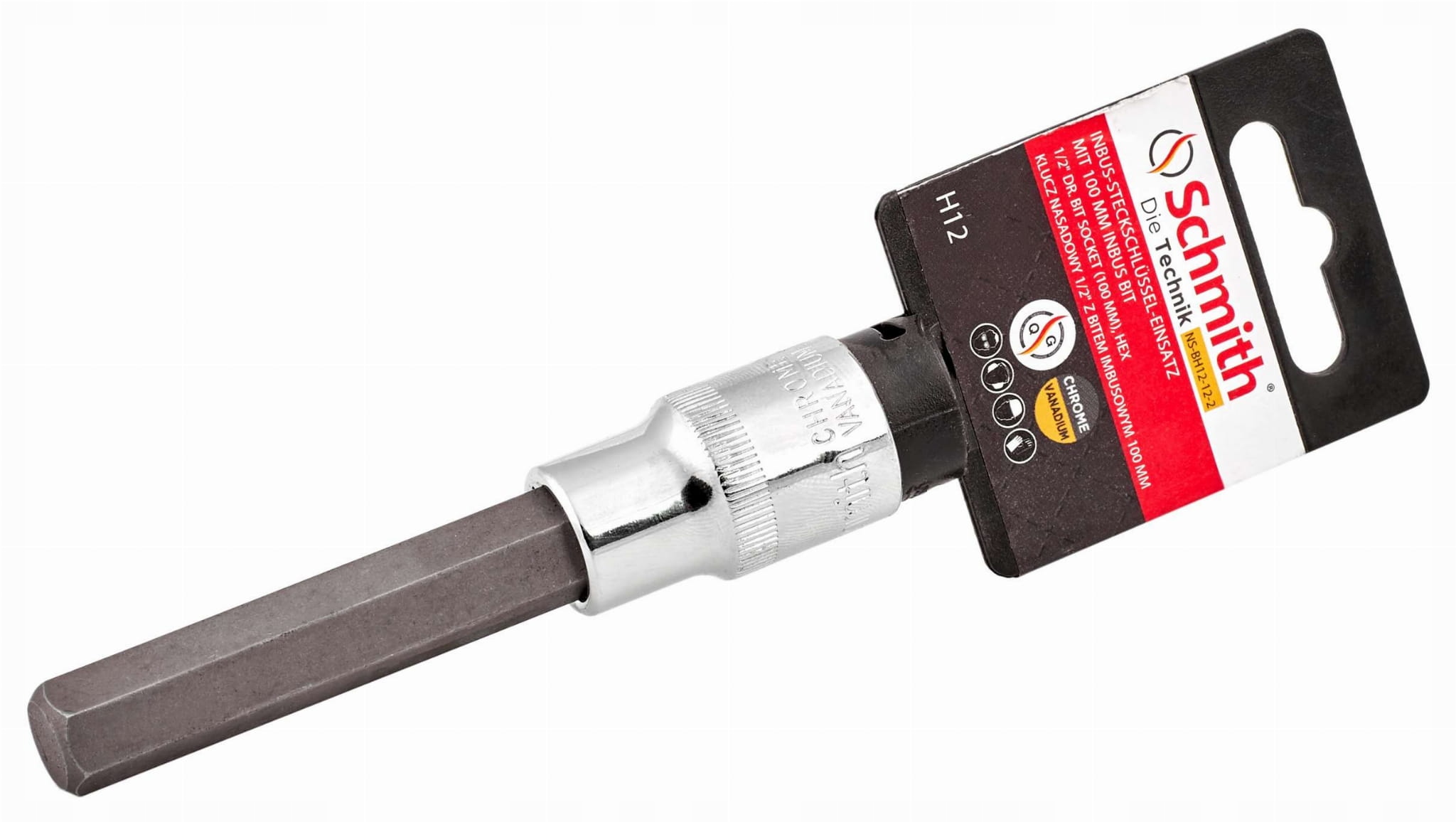 Dugókulcs 1/2" imbusz bit 100/5mm
