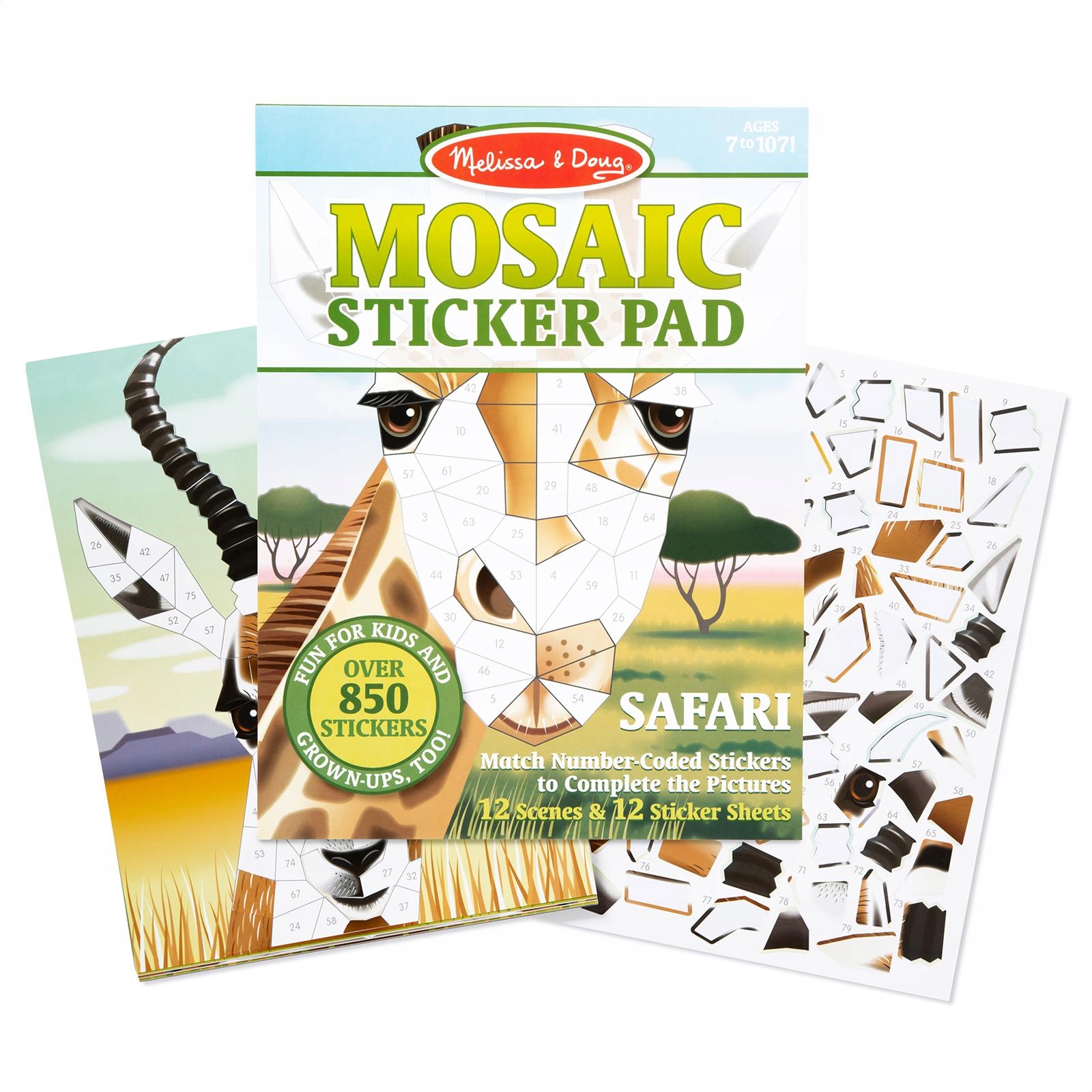 

Melissa&doug Naklejkowa Mozaika Safari