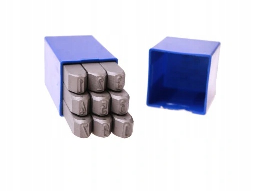 

Znaczniki stalowe, cyfrowe 5 mm Gravurem