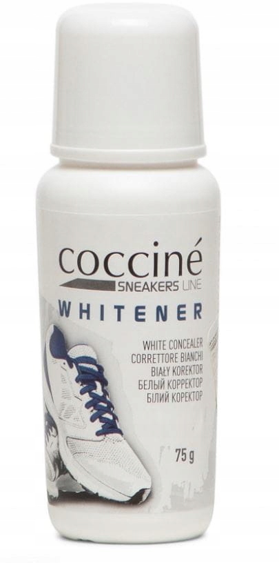 

Coccine Sneakers Pasta Białych Butów Skór Whitener